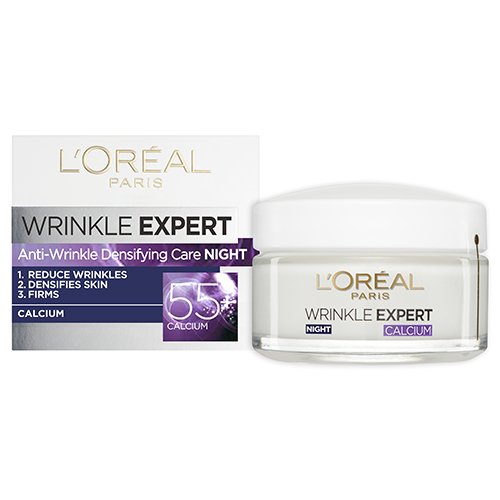 Anti Aging Cream Wrinkle Expert 45 Förpackning Och Burk